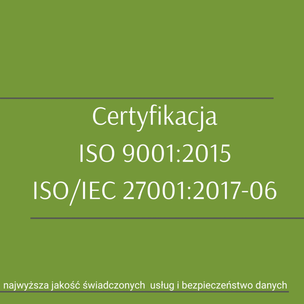 Certyfikacja ISO